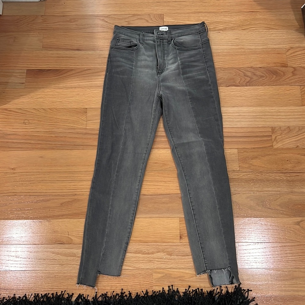 Black Distressed Jeans